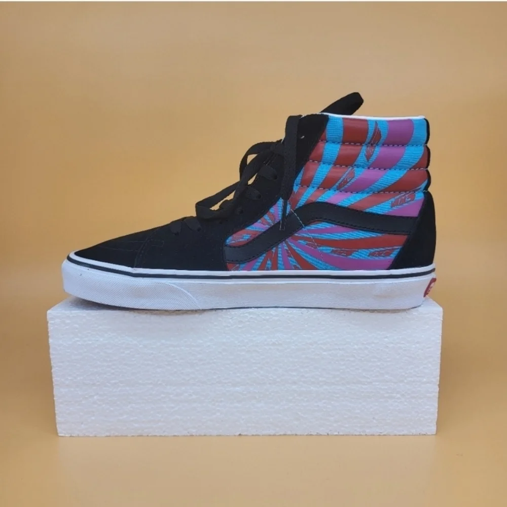 New Vans Retro Mart SK8 Hi Shoes Women's Size 10.5 - Picture 6 of 7
